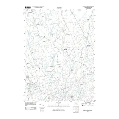 2010 Map of Norwalk North, 2010 Print