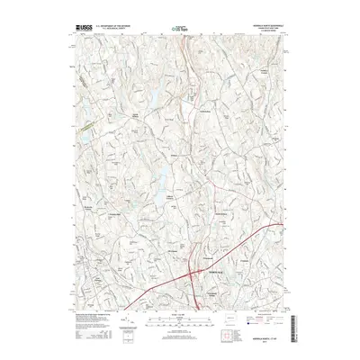 2015 Map of Norwalk North, 2015 Print