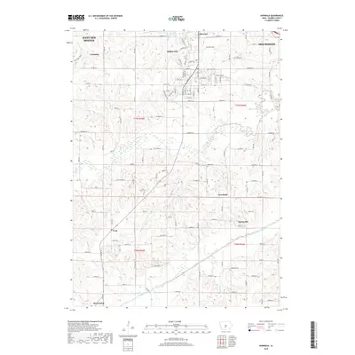 2018 Map of Norwalk, 2018 Print