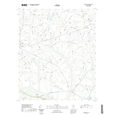 2020 Map of Norway East, 2020 Print