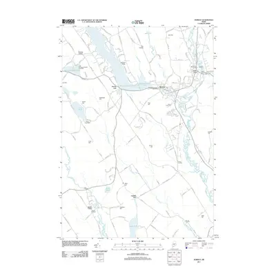 2011 Map of Norway, 2011 Print