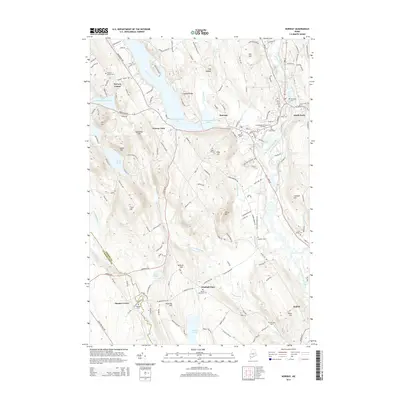 2014 Map of Norway, 2014 Print