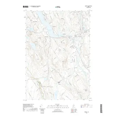 2018 Map of Norway, 2018 Print