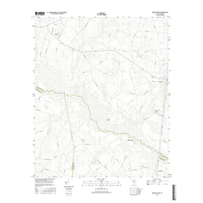 2017 Map of Norway West, 2017 Print