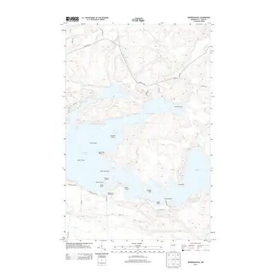 2013 Map of Norwegian Bay, 2013 Print
