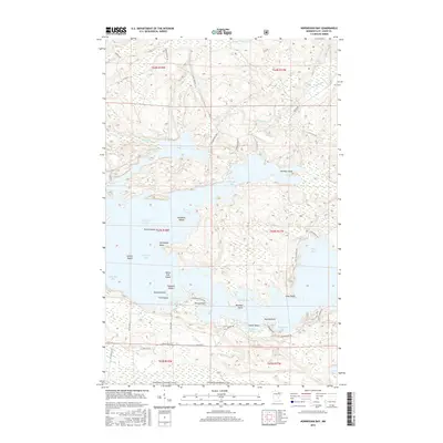 2016 Map of Norwegian Bay, 2016 Print