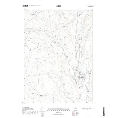 2019 Map of Norwich, 2019 Print