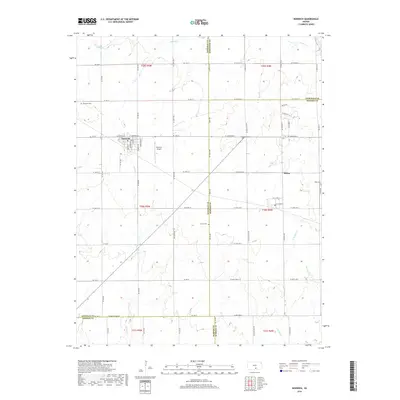 2018 Map of Norwich, 2018 Print