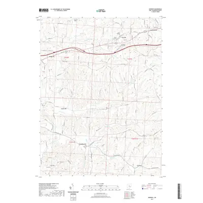2019 Map of Norwich, 2019 Print