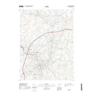2021 Map of Norwich, 2021 Print