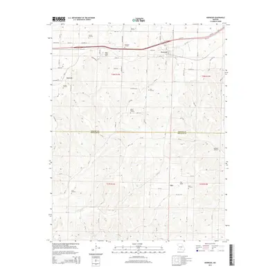 2015 Map of Norwood, 2015 Print
