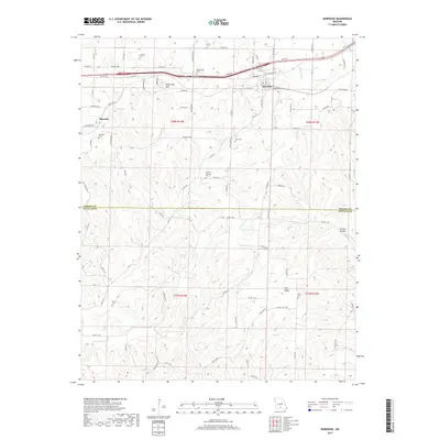 2017 Map of Norwood, 2017 Print