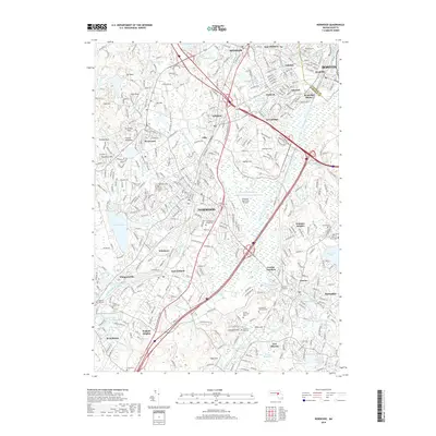 2018 Map of Norwood, 2018 Print