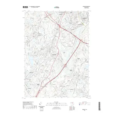 2021 Map of Norwood, 2021 Print