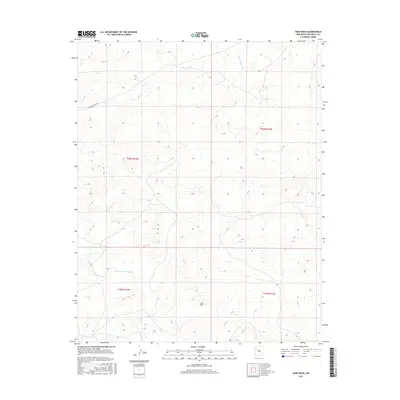 2017 Map of Nose Rock, 2017 Print