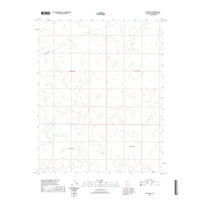 2020 Map of Nose Rock, 2020 Print