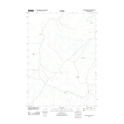 2012 Map of Nostrum Mountain, 2012 Print