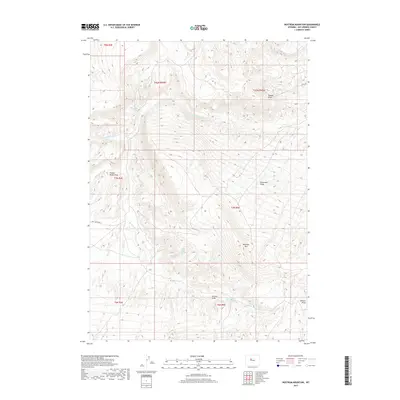 2017 Map of Nostrum Mountain, 2017 Print
