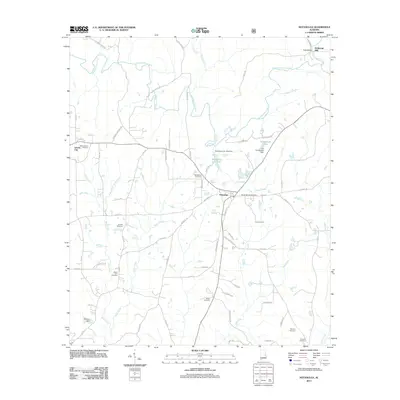 2011 Map of Notasulga, 2011 Print