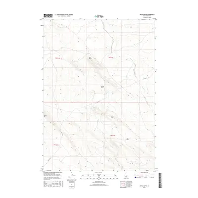 2017 Map of Notch Butte, 2017 Print