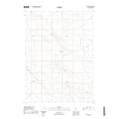 2020 Map of Notch Butte, 2020 Print