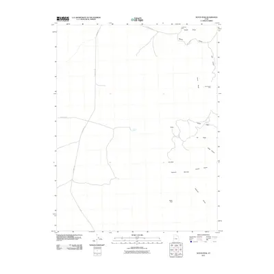 2011 Map of Notch Peak, 2011 Print