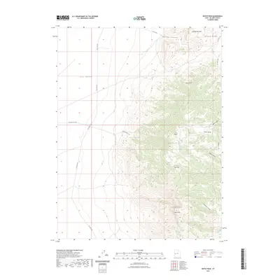 2023 Map of Notch Peak, 2023 Print