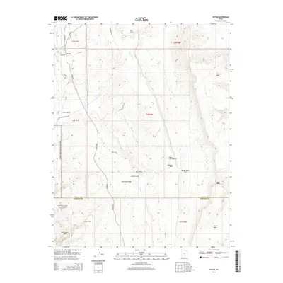 2014 Map of Notom, 2014 Print