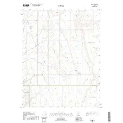 2020 Map of Notom, 2020 Print