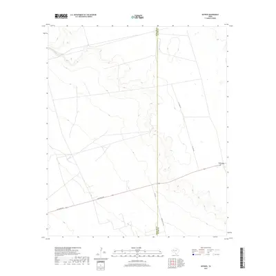 2019 Map of Notrees, 2019 Print