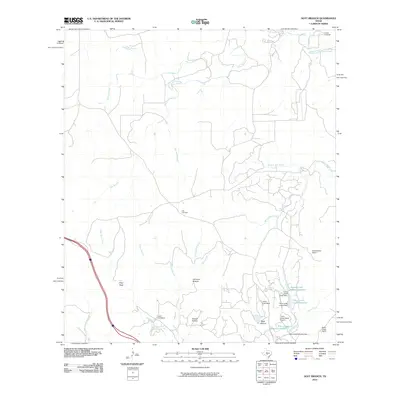 2010 Map of Nott Branch, 2010 Print