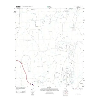 2012 Map of Nott Branch, 2012 Print