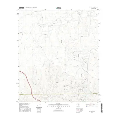 2016 Map of Nott Branch, 2016 Print