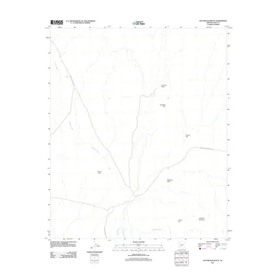 2011 Map of Nottbusch Butte, 2011 Print