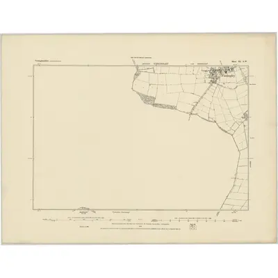 1885 Map of Nottinghamshire III.NW