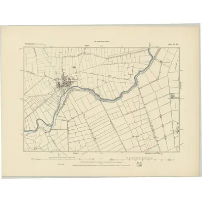 1885 Map of Nottinghamshire III.SE