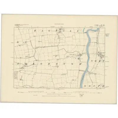 1884 Map of Nottinghamshire XX.NE