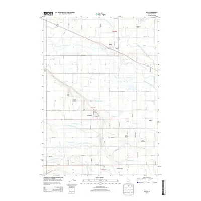 2013 Map of Notus, 2013 Print