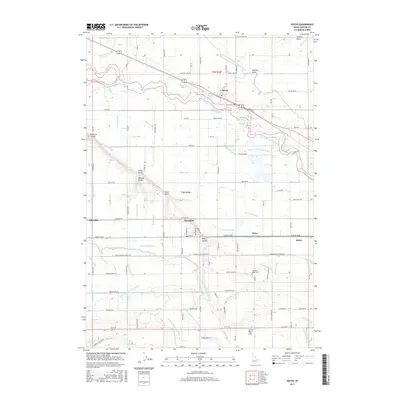 2017 Map of Notus, 2017 Print