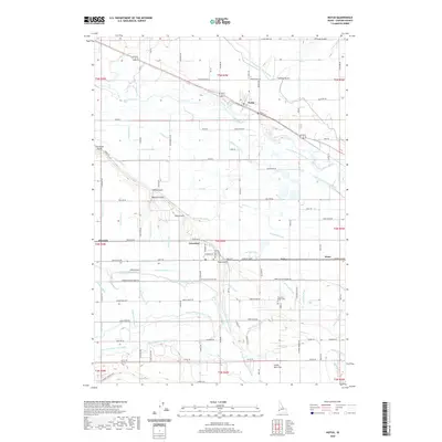 2020 Map of Notus, 2020 Print