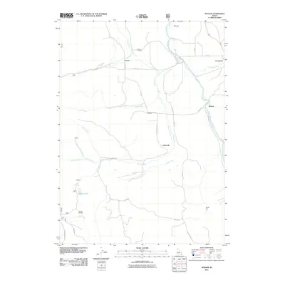 2011 Map of Nounan, 2011 Print