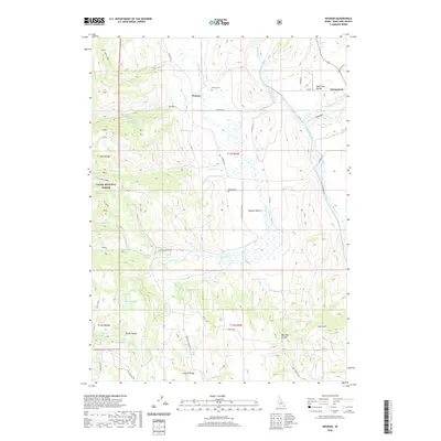 2020 Map of Nounan, 2020 Print