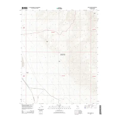 2015 Map of Nova Canyon, 2015 Print