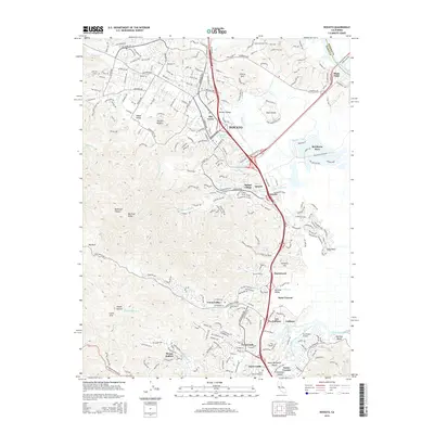 2015 Map of Novato, 2015 Print