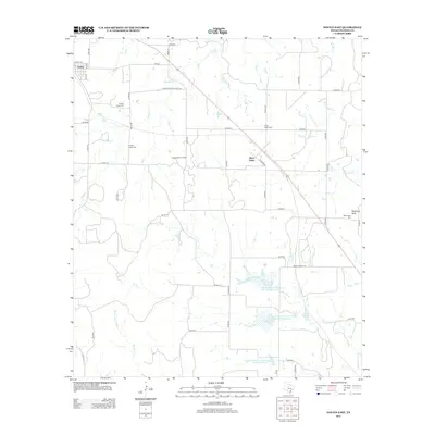 2013 Map of Novice East, 2013 Print