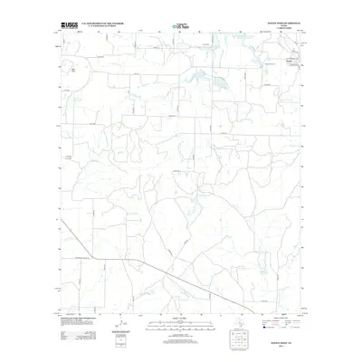 2013 Map of Novice West, 2013 Print