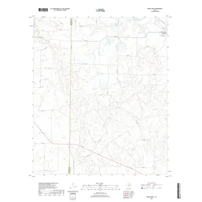 2019 Map of Novice West, 2019 Print