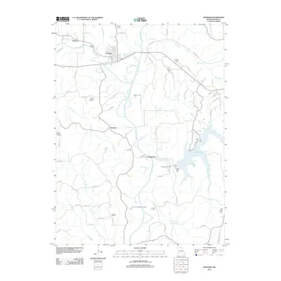 2012 Map of Novinger, 2012 Print