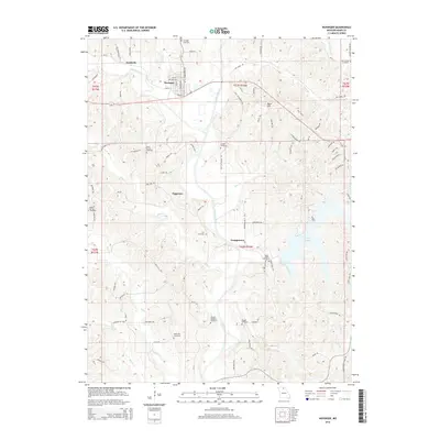 2015 Map of Novinger, 2015 Print