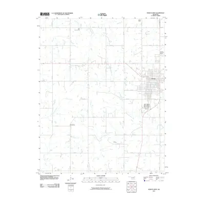 2010 Map of Nowata West, 2010 Print